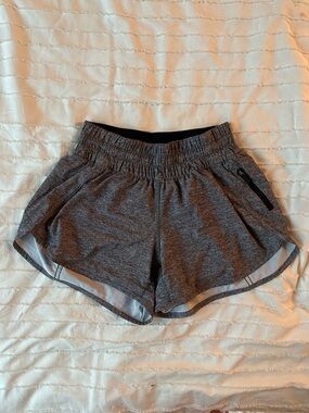 lululemon athletica Gray Athletic Running Shorts
